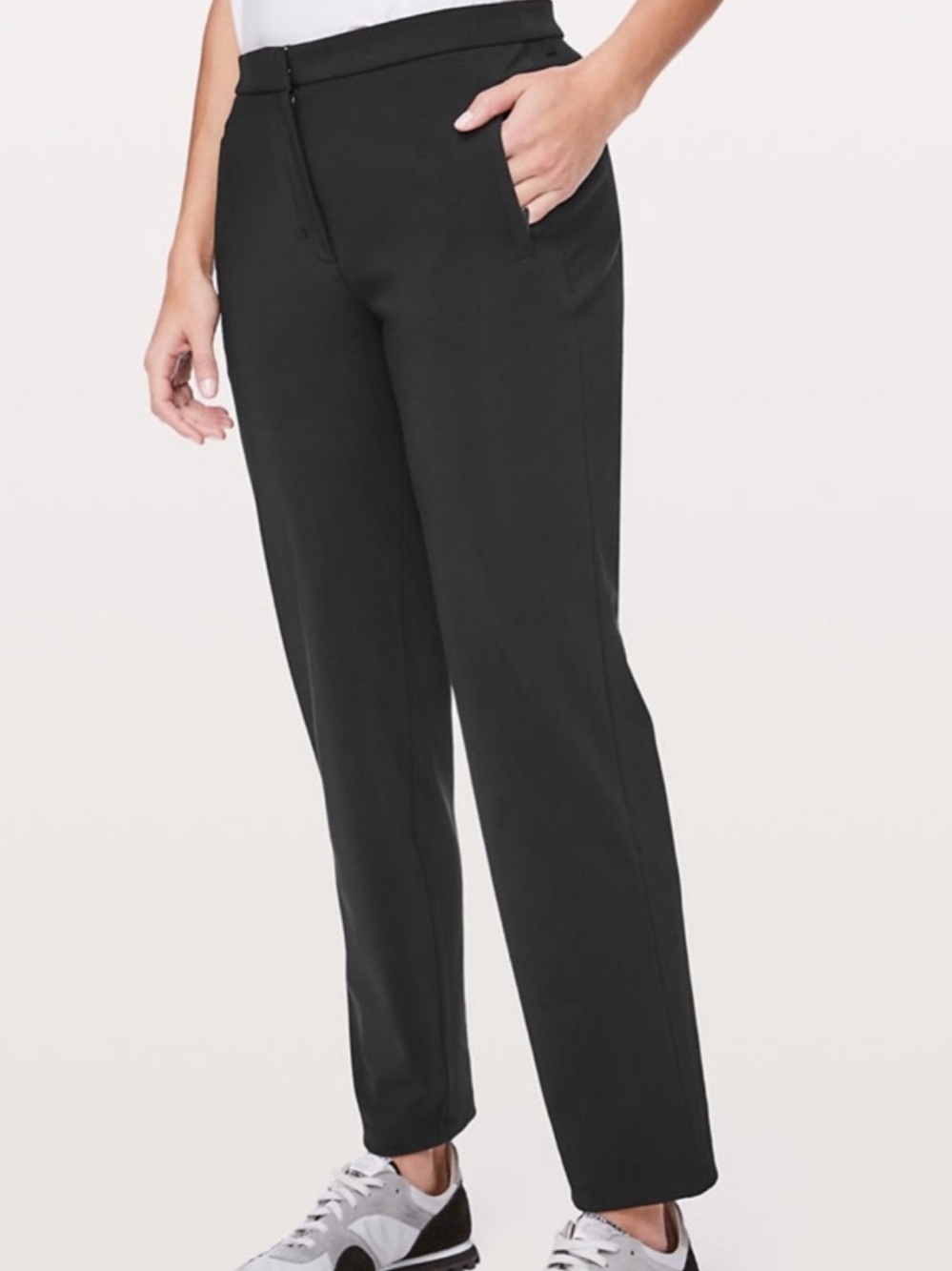 lululemon On the move Pant Black Straight Leg Pants Size 2